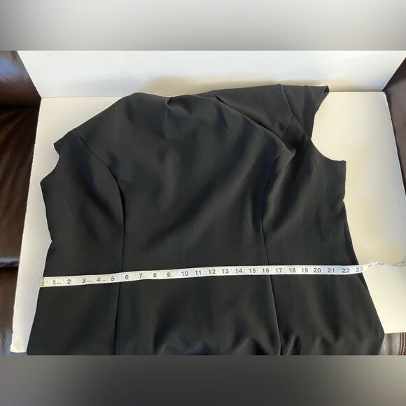 H&M Women’s  Plus Sheath Dress Cap Sleeve Round Neck With Details Size 2XL - Picture 14 of 15